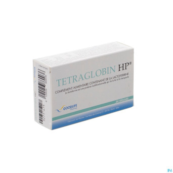 Tetraglobin hp avec lactoferrine caps 30