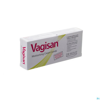 Vagisan moisturizing cream combi cr 10g + 8 ovules