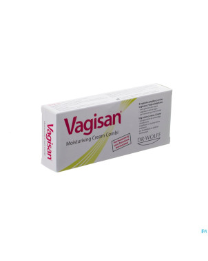 Vagisan moisturizing cream combi cr 10g + 8 ovules