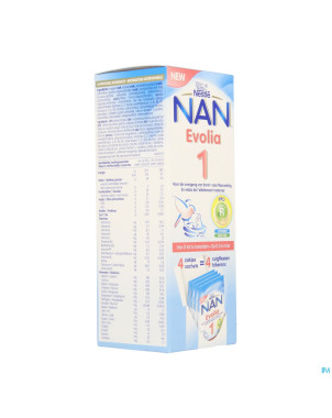Nan optipro evolia 1 lait poudre    4x26g