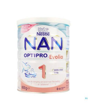Nan optipro evolia 1 lait poudre    800g