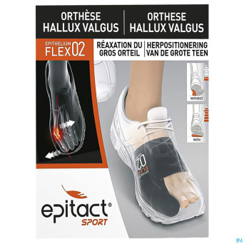 Epitact orthese hallux valgus sport  l