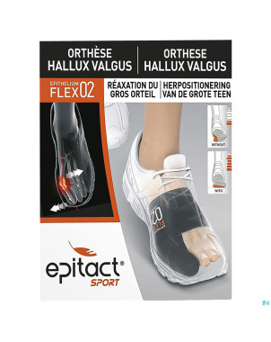 Epitact orthese hallux valgus sport  l
