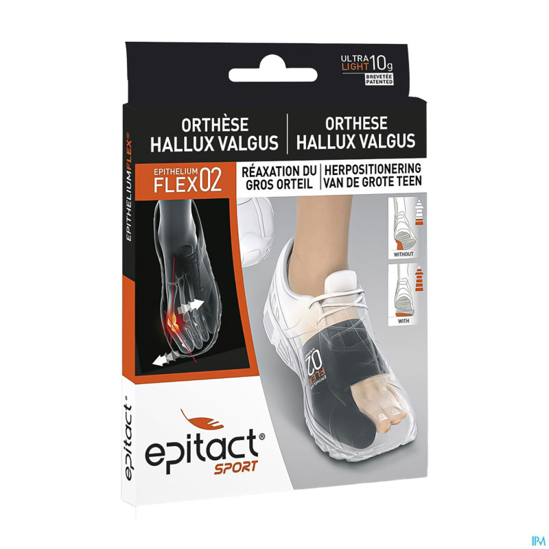Epitact orthese hallux valgus sport  m
