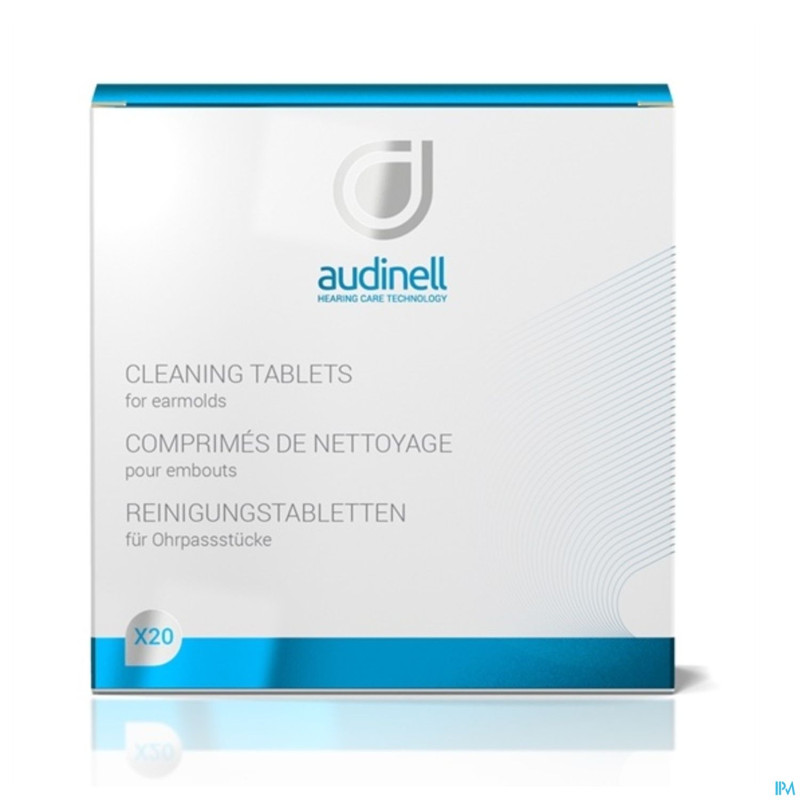 Audinell comprimes nettoyage embout comp efferv.20