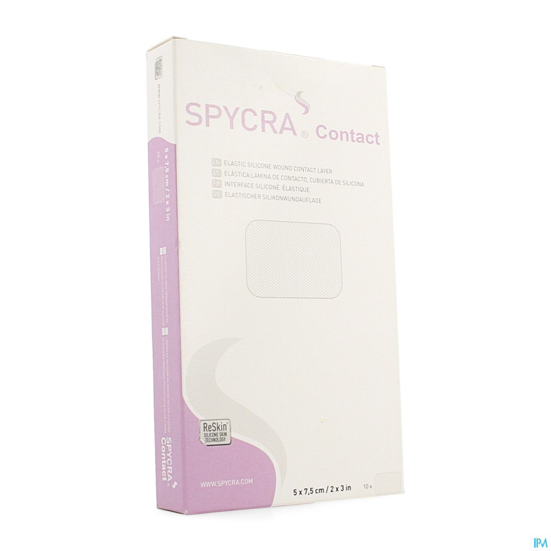 Spycra contact silicon adh   5,0cmx 7,5cm 10