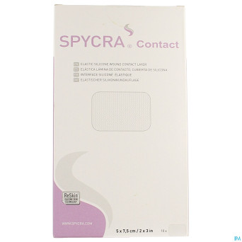 Spycra contact silicon adh   5,0cmx 7,5cm 10