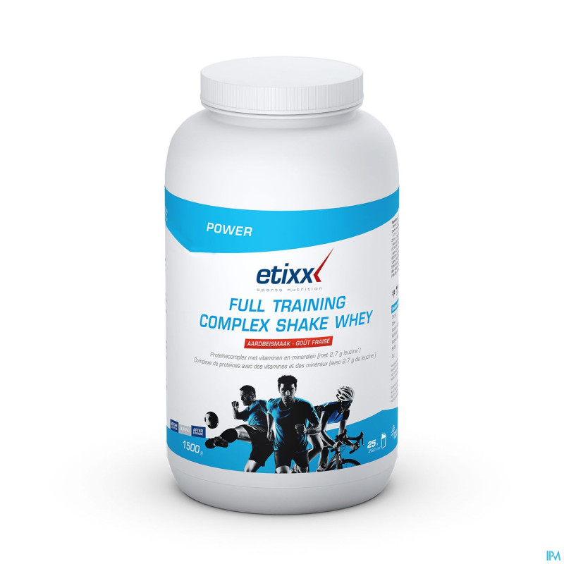 Etixx full training complex shake fraise    1,4kg