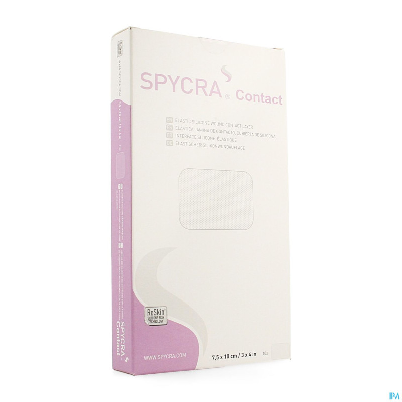 Spycra contact silicon adh   7,5cmx10,0cm 10