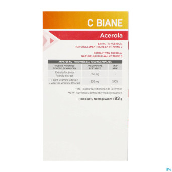 Cbiane acerola comp 60