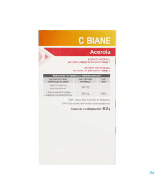 Cbiane acerola comp 60