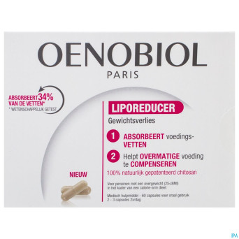 Oenobiol liporeducteur    caps 1x60
