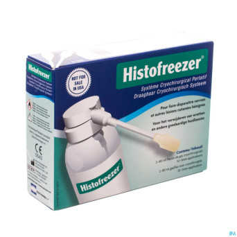 Histofreezer cryosurg.syst a/verrues 2x80ml (52app
