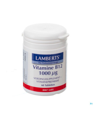 Lamberts vitamine b12 1000mcg    tabl  60