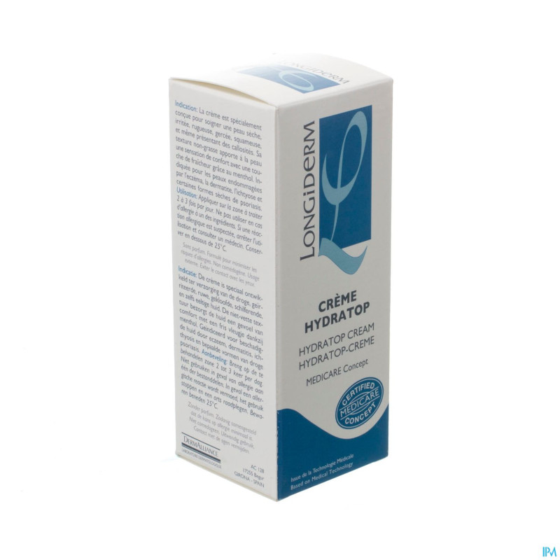 Longiderm creme hydratop    100ml