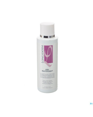 Longiderm gel matifiant nettoyant    fl 200ml
