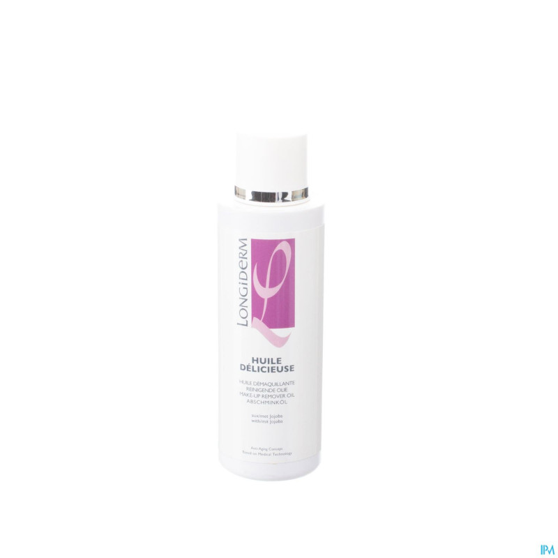 Longiderm huile delicieuse demaquillante  fl 200ml