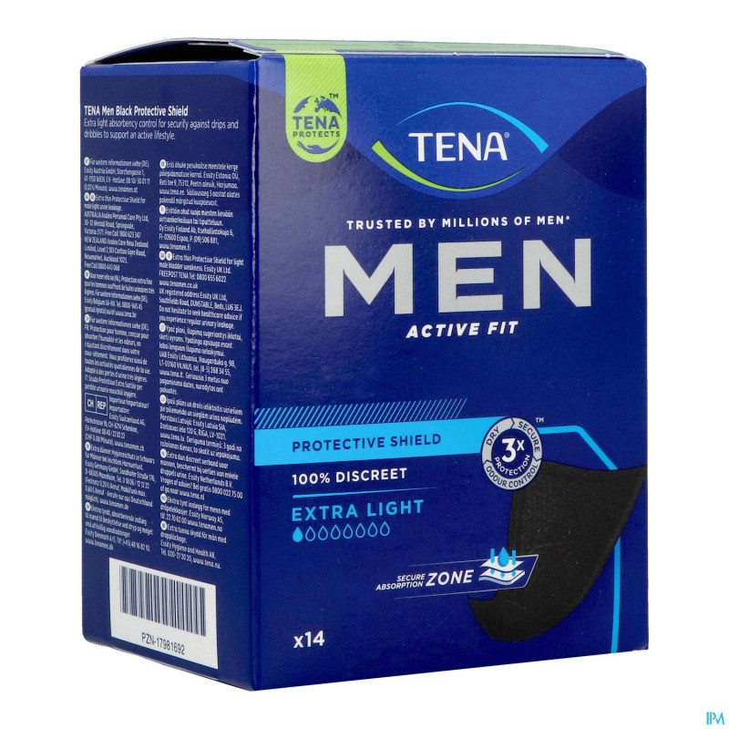 Tena men protective shield 14 750403