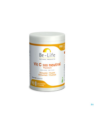 Vit c 500 neutral be life v-caps 90