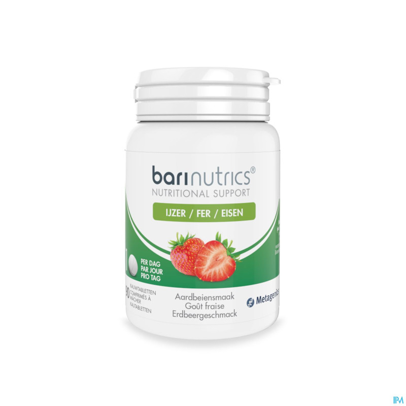 Barinutrics fer fraise    comp croq 90