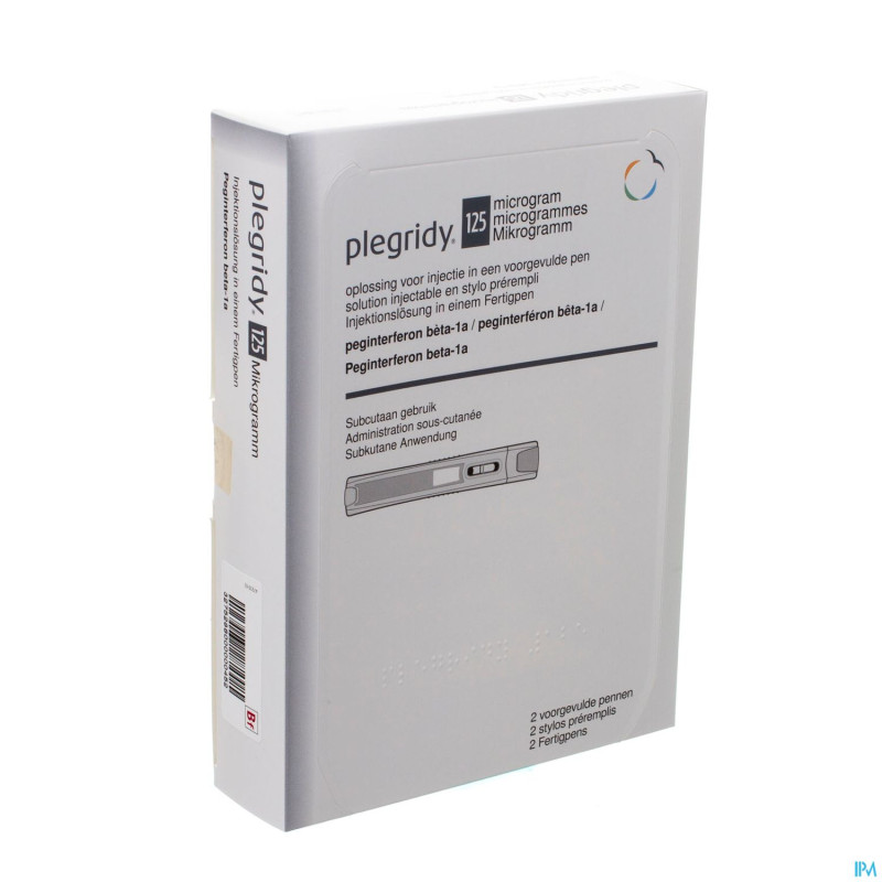 Plegridy 125mcg sol inj stylo prerempli 2