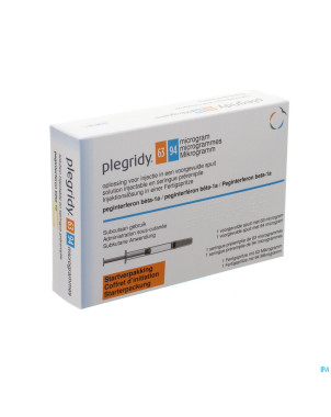 Plegridy 63mcg + 94mcg sol inj ser prerempli 2