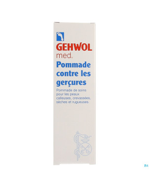Gehwol med pommade gercures 75ml 11140105 consulta