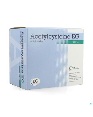 Acetylcysteine eg 600mg gran. sol buv. sach  60
