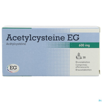Acetylcysteine eg 600mg comp eff. 30x600mg