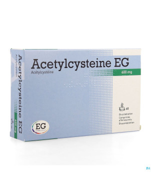Acetylcysteine eg 600mg comp eff. 60x600mg