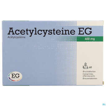 Acetylcysteine eg 600mg comp eff. 60x600mg