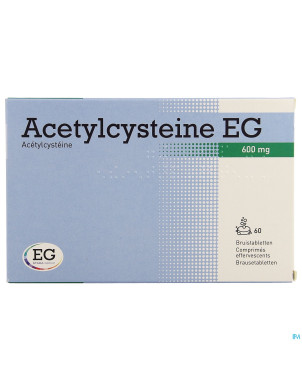 Acetylcysteine eg 600mg comp eff. 60x600mg