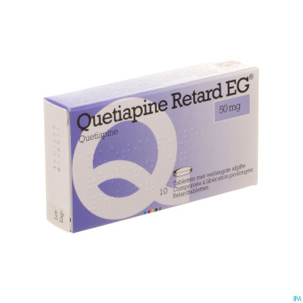 Quetiapine retard eg  50mg lib.prol.comp  10x 50mg