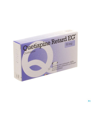 Quetiapine retard eg  50mg lib.prol.comp  10x 50mg
