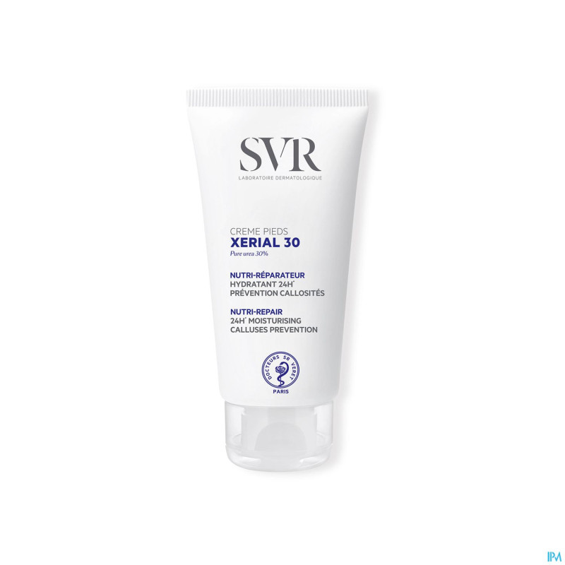 Svr xerial 30 creme pieds tube 50ml