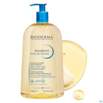 Bioderma atoderm huile douche    1l