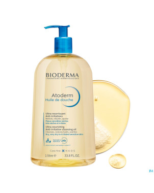 Bioderma atoderm huile douche    1l