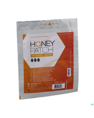 Honeypatch mini-moist miel cic.5g+alg.ster 5x5cm 1