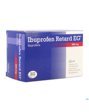 Ibuprofen retard eg 800 mg lib.prol. comp 60x800mg