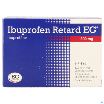 Ibuprofen retard eg 800 mg lib.prol. comp 60x800mg
