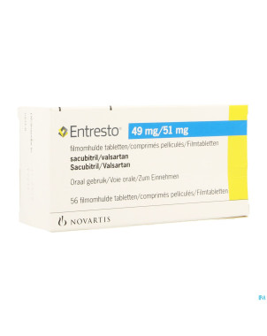 Entresto  49mg/ 51mg comp pell  56