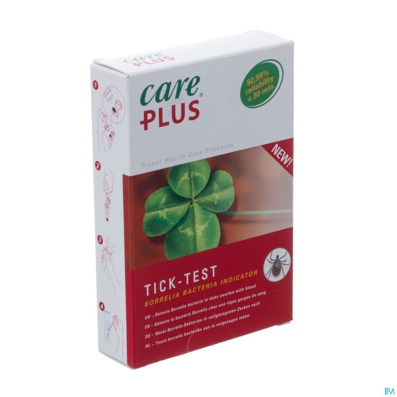 Care plus tick test lyme borreliose nf