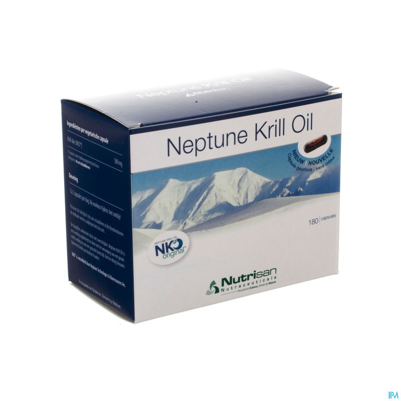 Neptune krill oil licaps    v-caps 180 nutrisan