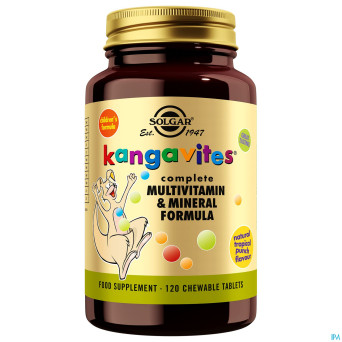 Solgar kangavites tropical punch    comp croq 120