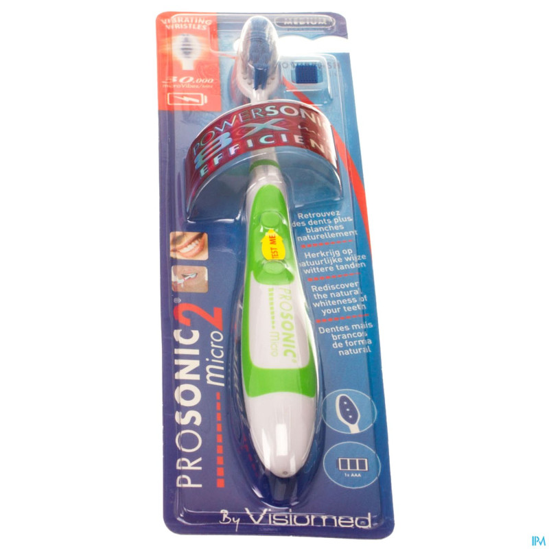 Prosonic micro2 brosse dents sonic vert clair