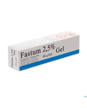 Fastum gel 2,5% impexeco    tube  60g pip