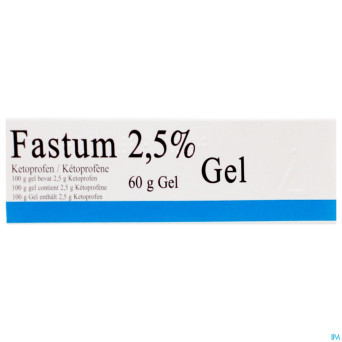 Fastum gel 2,5% impexeco    tube  60g pip