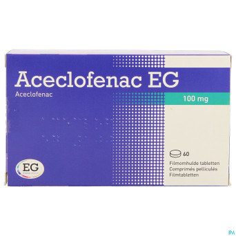 Aceclofenac eg 100mg comp pell  60x100mg