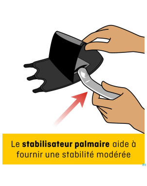 Futuro attelle poignet reversible ajustable noir 1