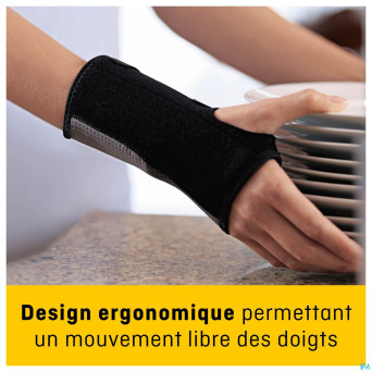 Futuro attelle poignet reversible ajustable noir 1